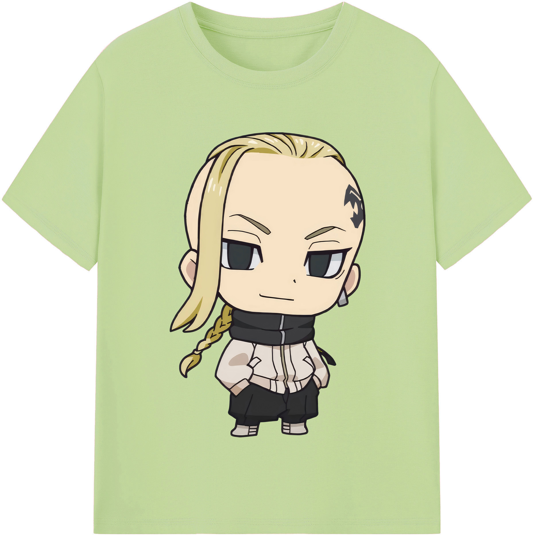 （画像用） 東京リベンジャーズ Tokyo Revengers 綿100％半袖Tシャツ（フロントプリント）